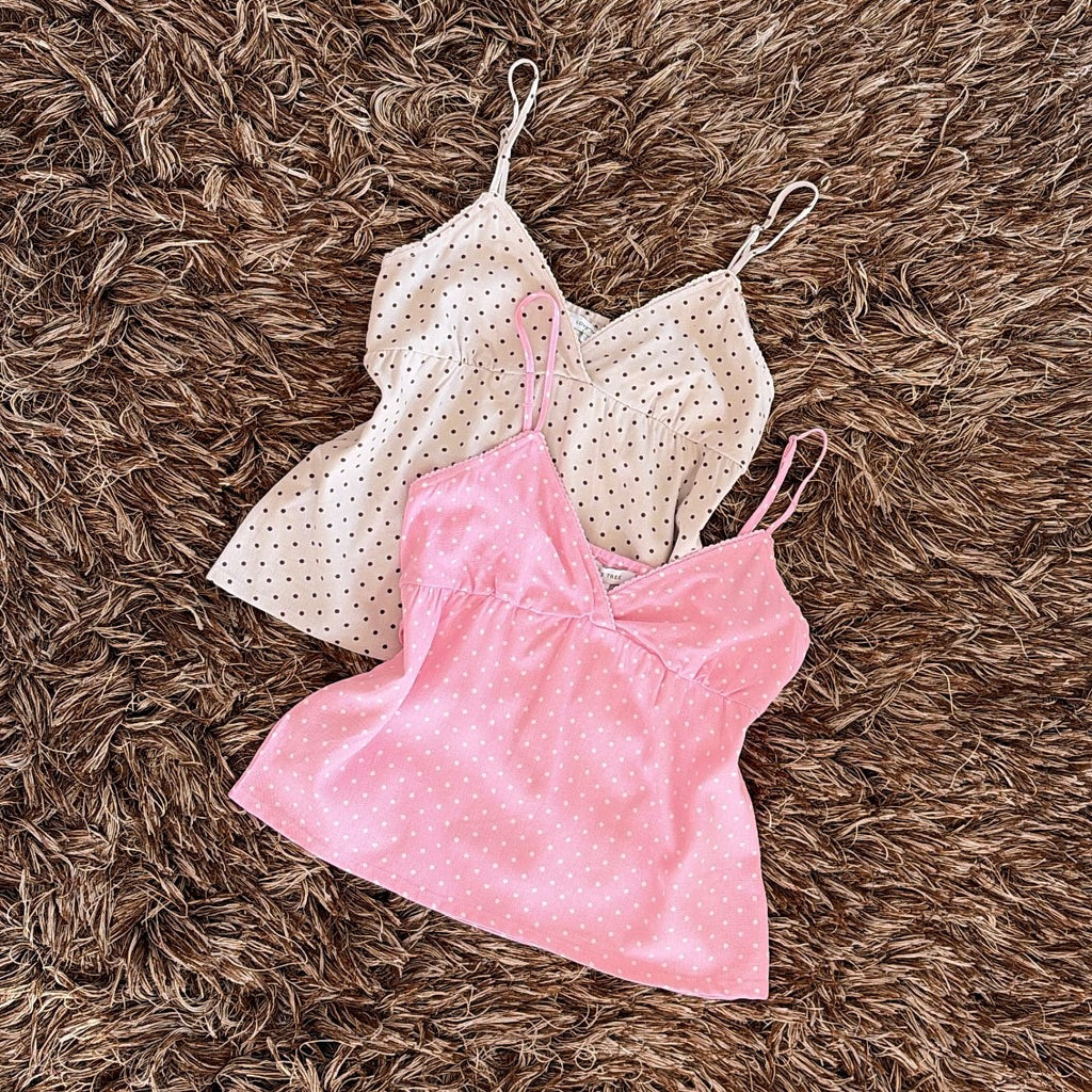 Blusa lunares tirantes