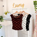 Blusa puntos pecho holgado