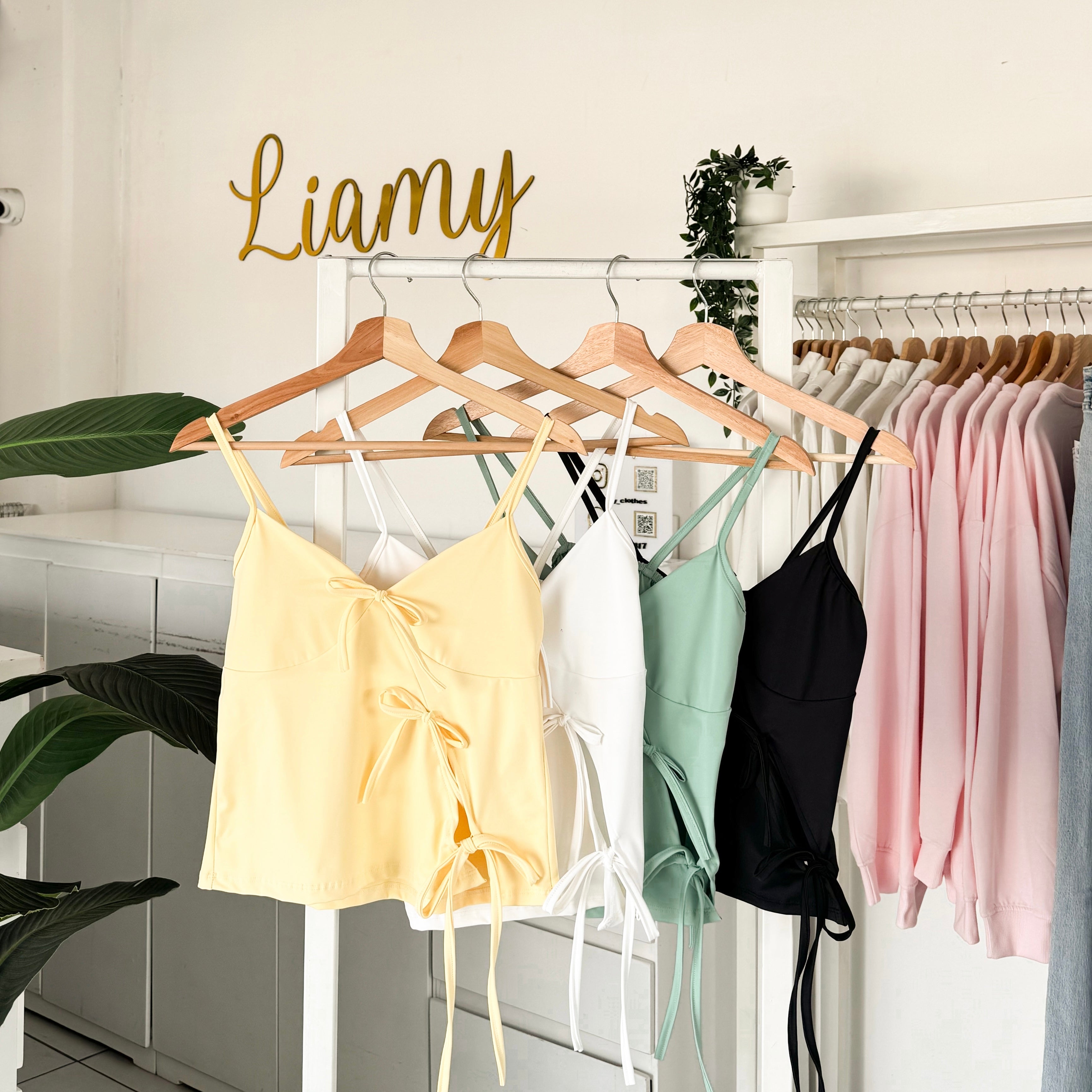 Blusa tirantes moños