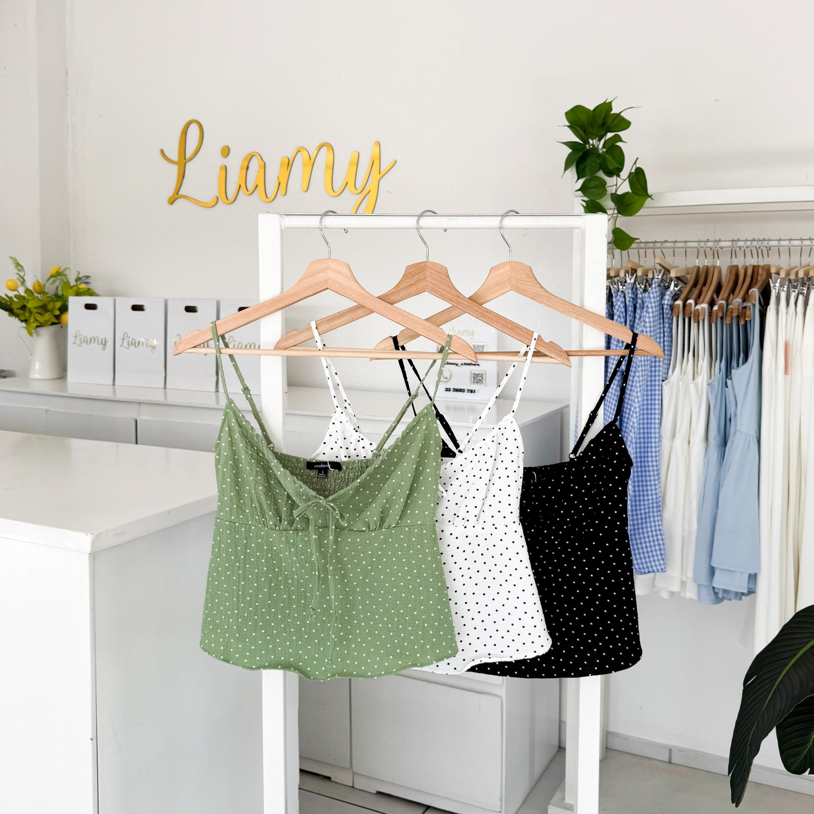Blusa puntos moño