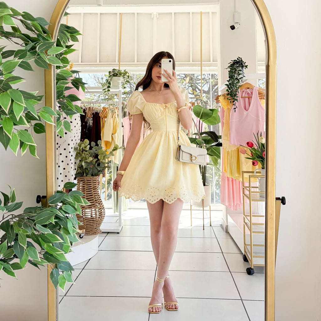 Vestido mangas