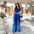 Set pantalón floreado