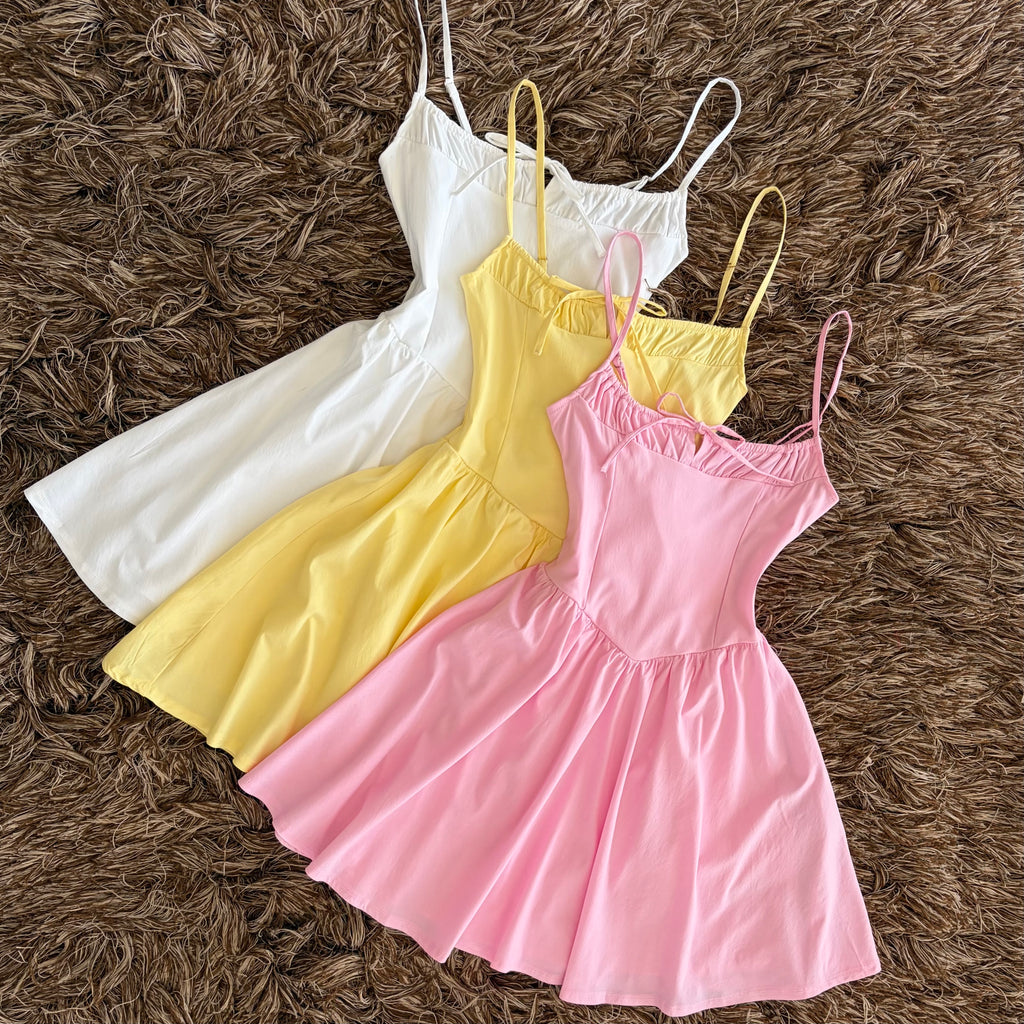 Vestido Ampon moño