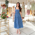 Vestido Olanes azul