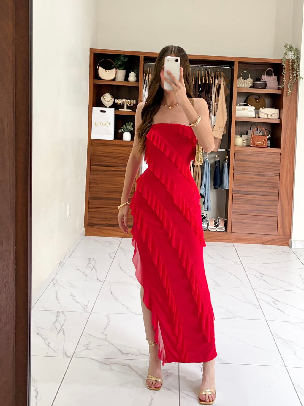 Vestido mesh olanes
