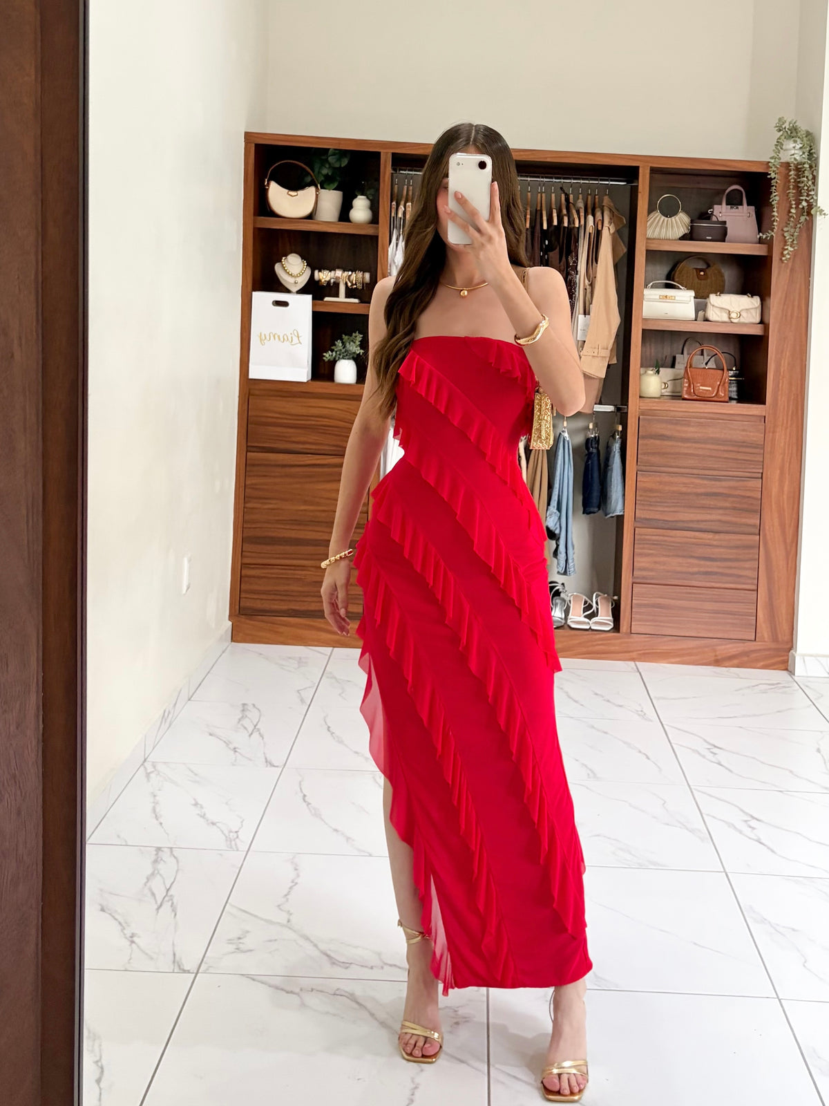 Vestido mesh olanes