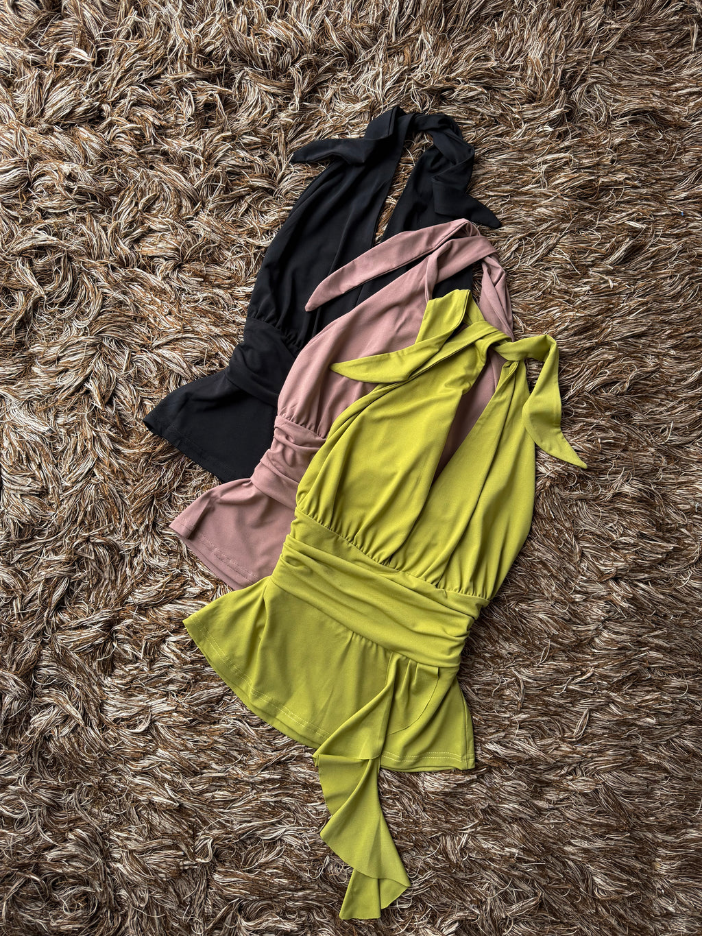 Blusa Halter tira
