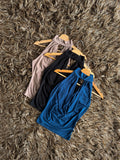 Blusa Halter pecho holgado