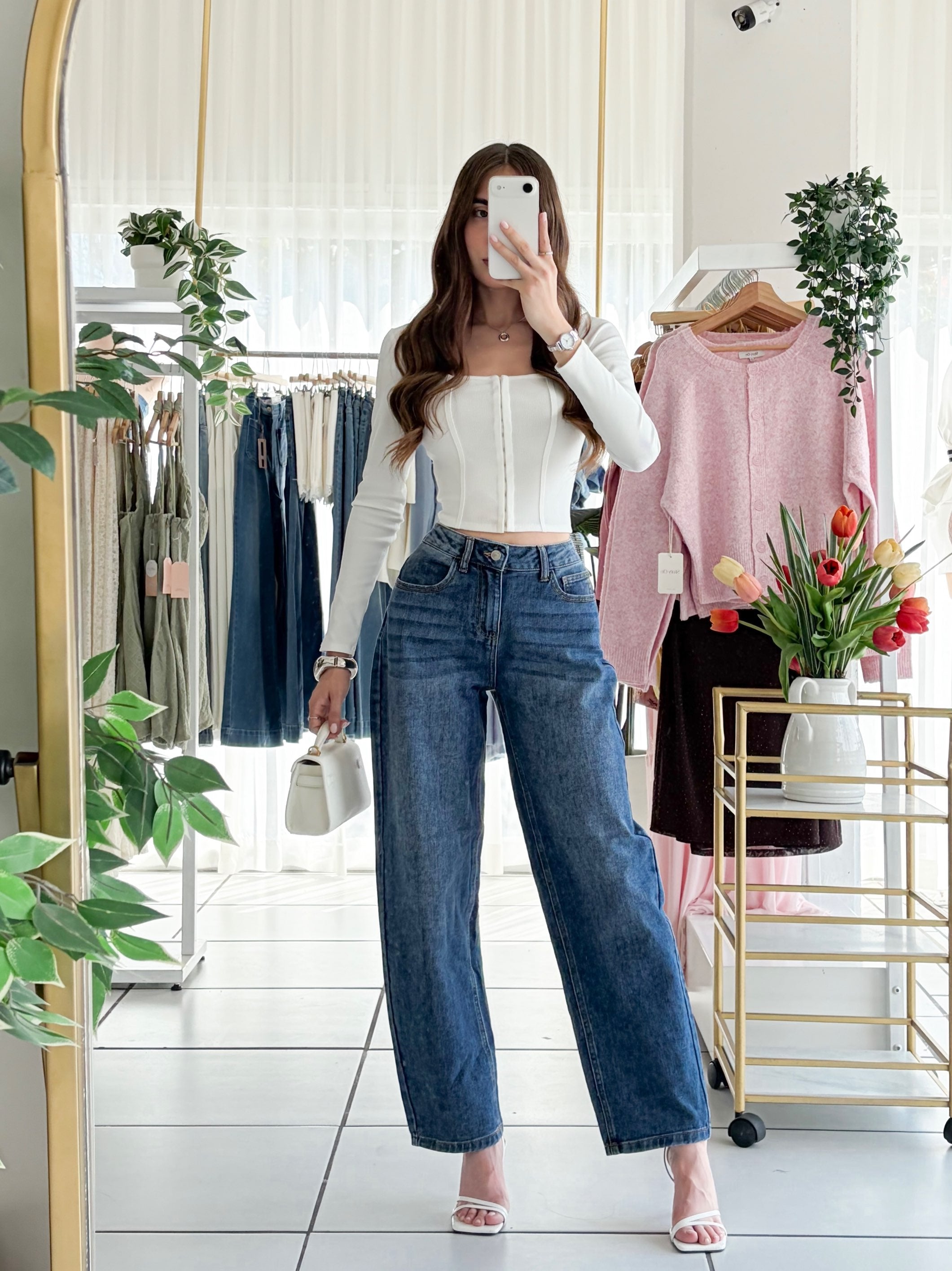 Blusa tipo corsé