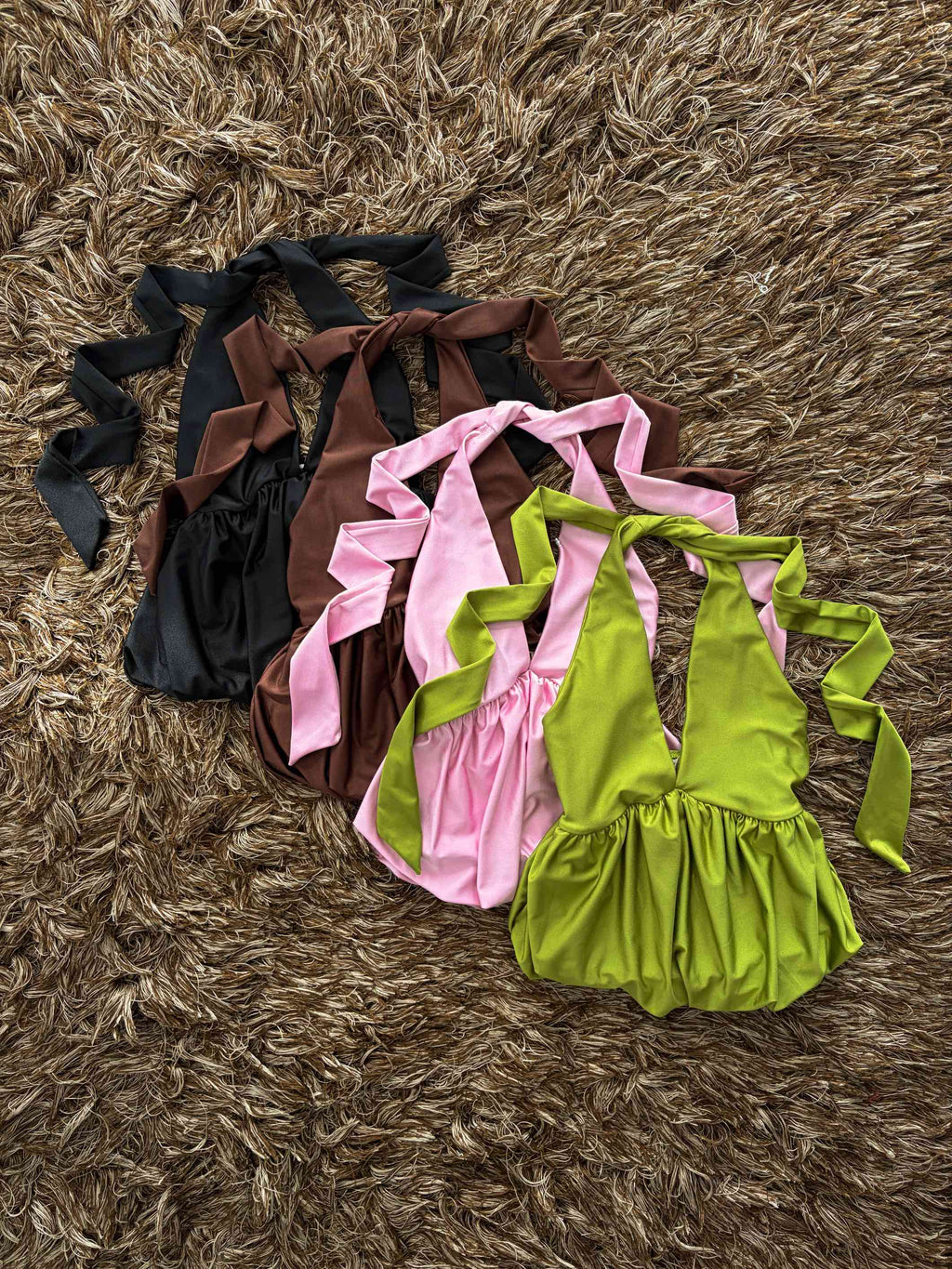 Blusa satin globo