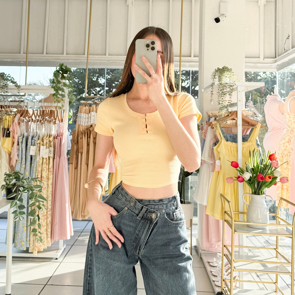 Blusa básica botones