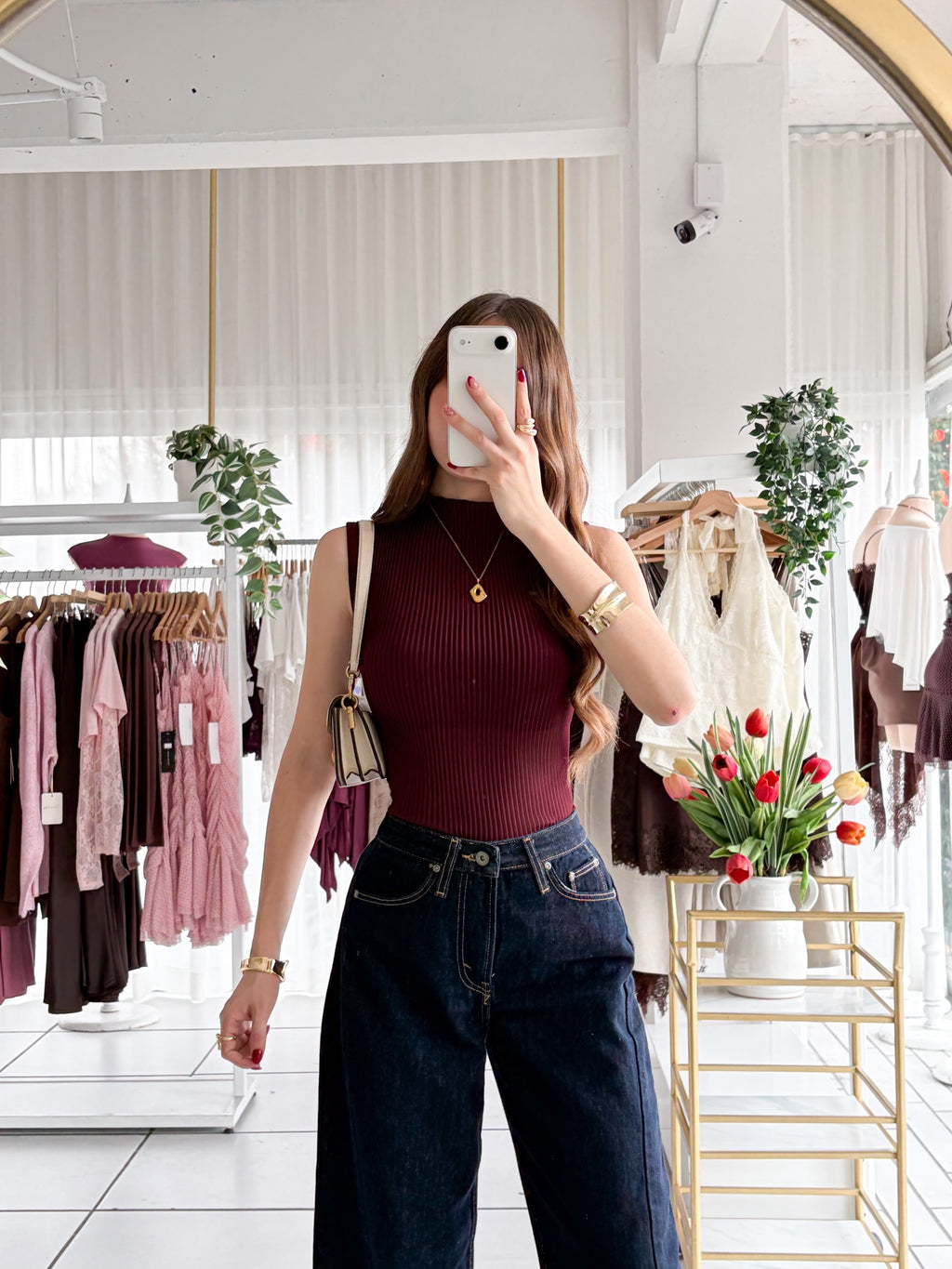 Blusa plisada