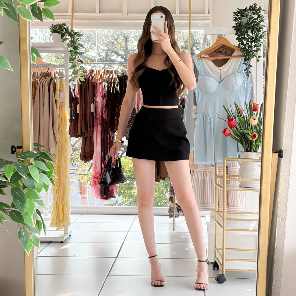Set botones negro