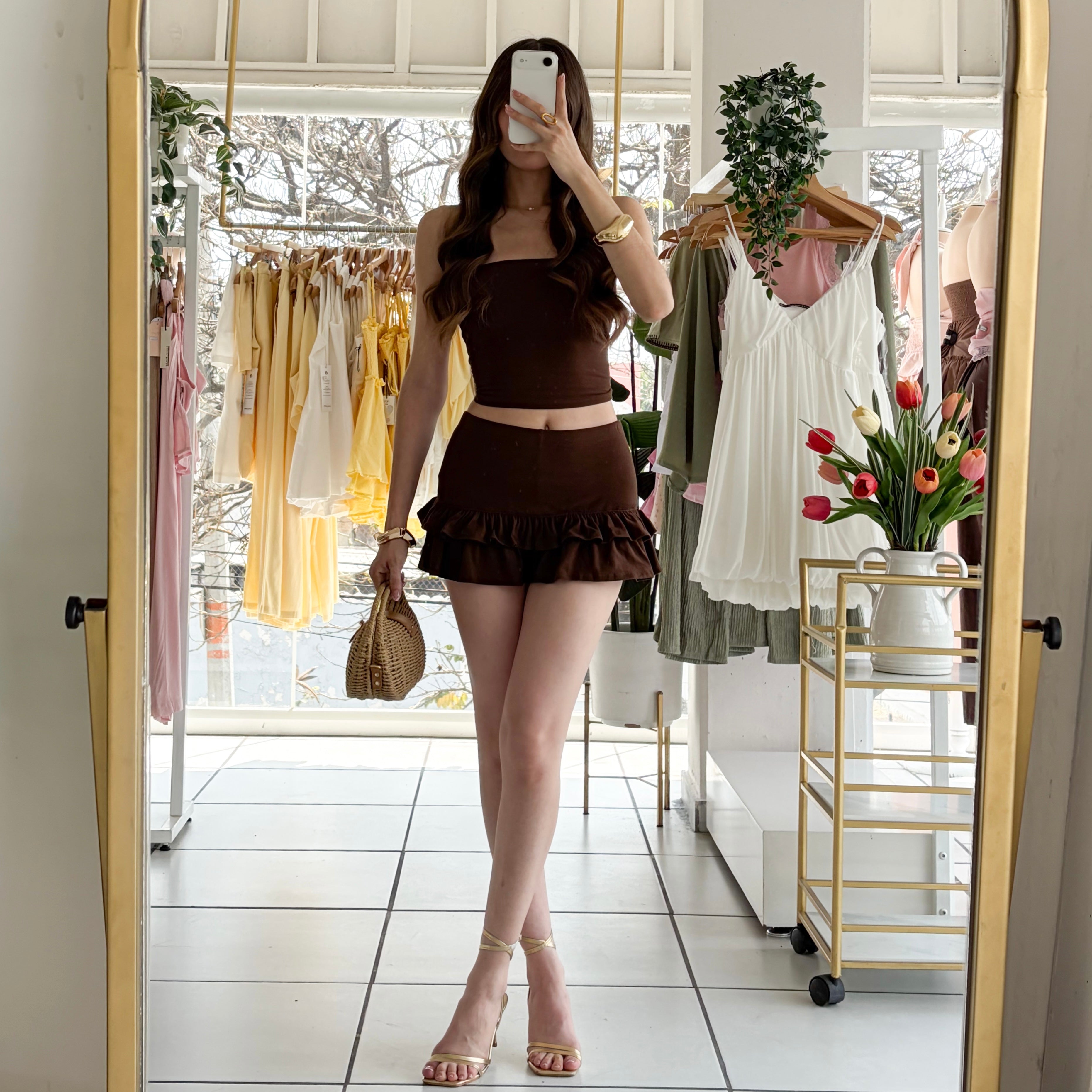 Set top y short olanes