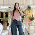 Blusa tirantes encaje