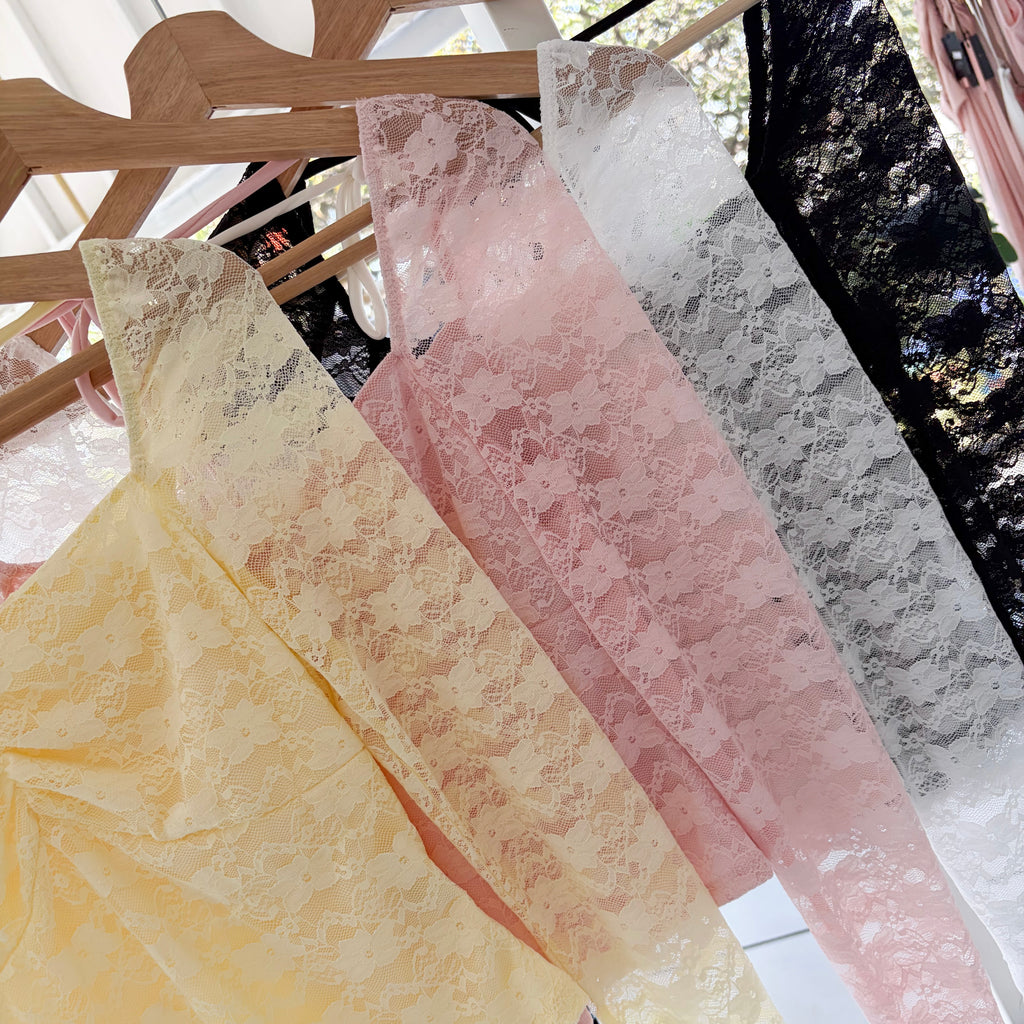 Blusa encaje manga larga