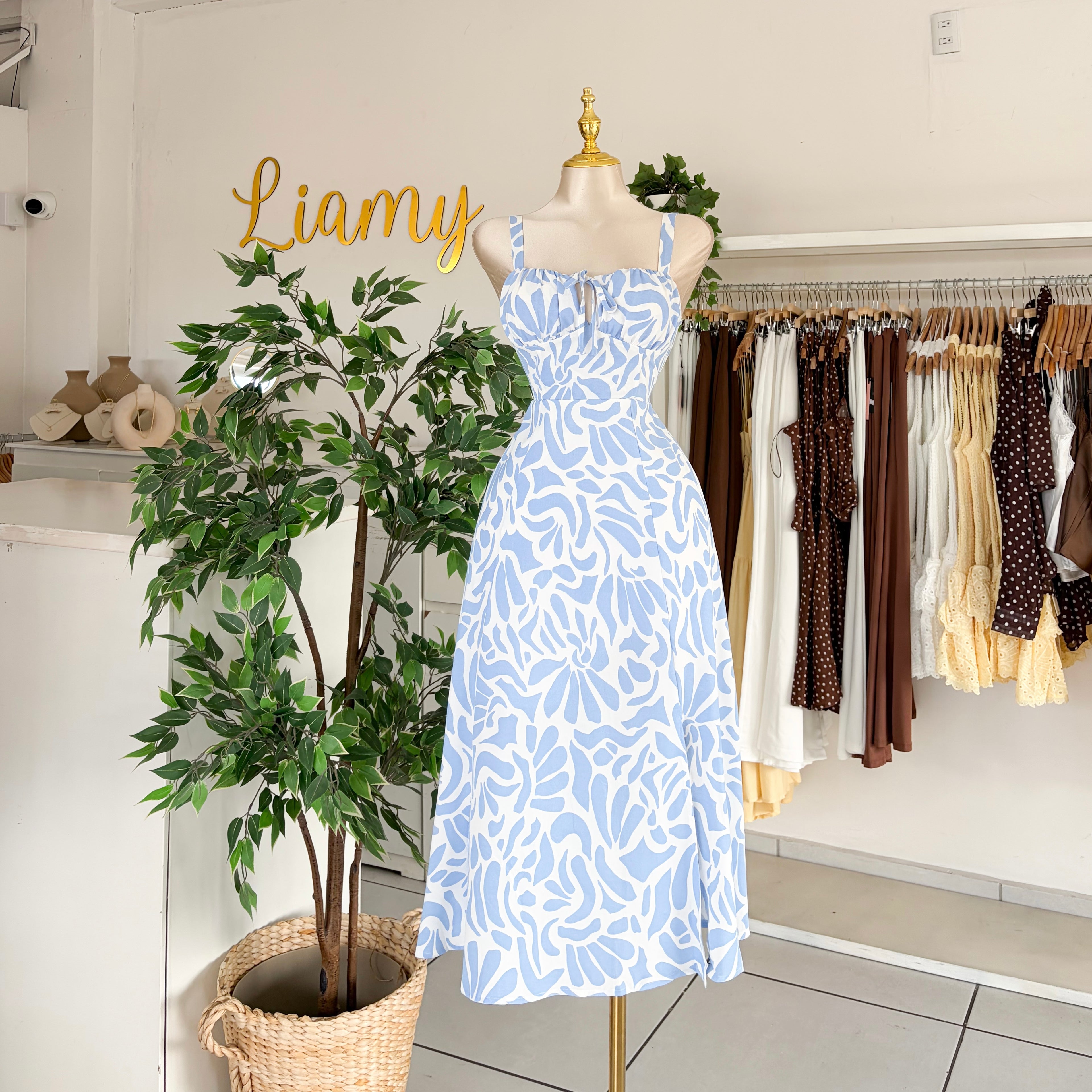 Vestido largo figuras