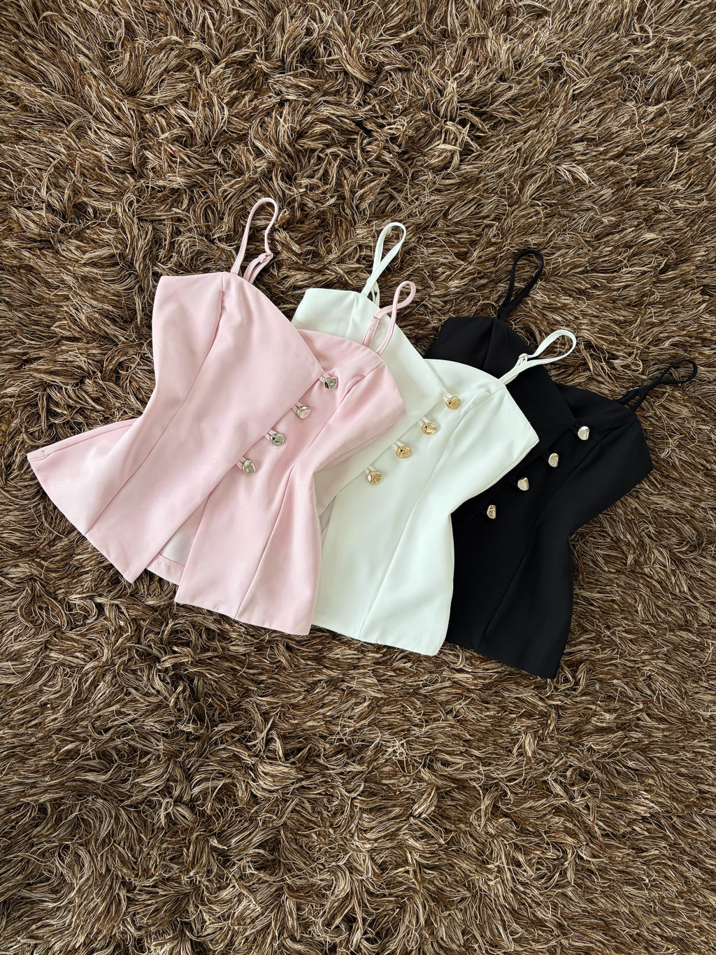 Blusa tirantes botones