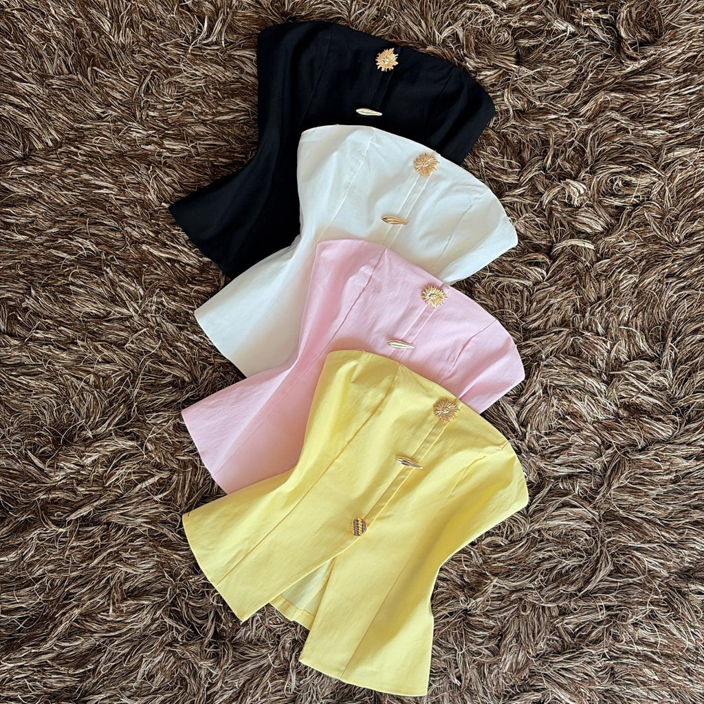 Blusa botones figuras