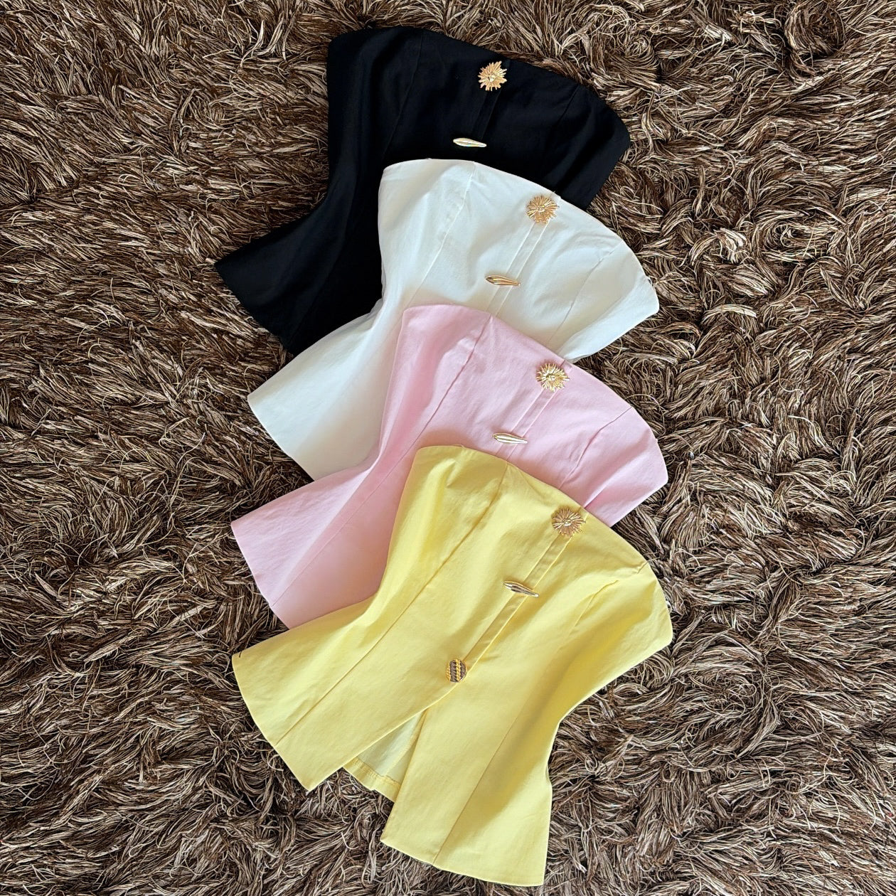 Blusa botones figuras