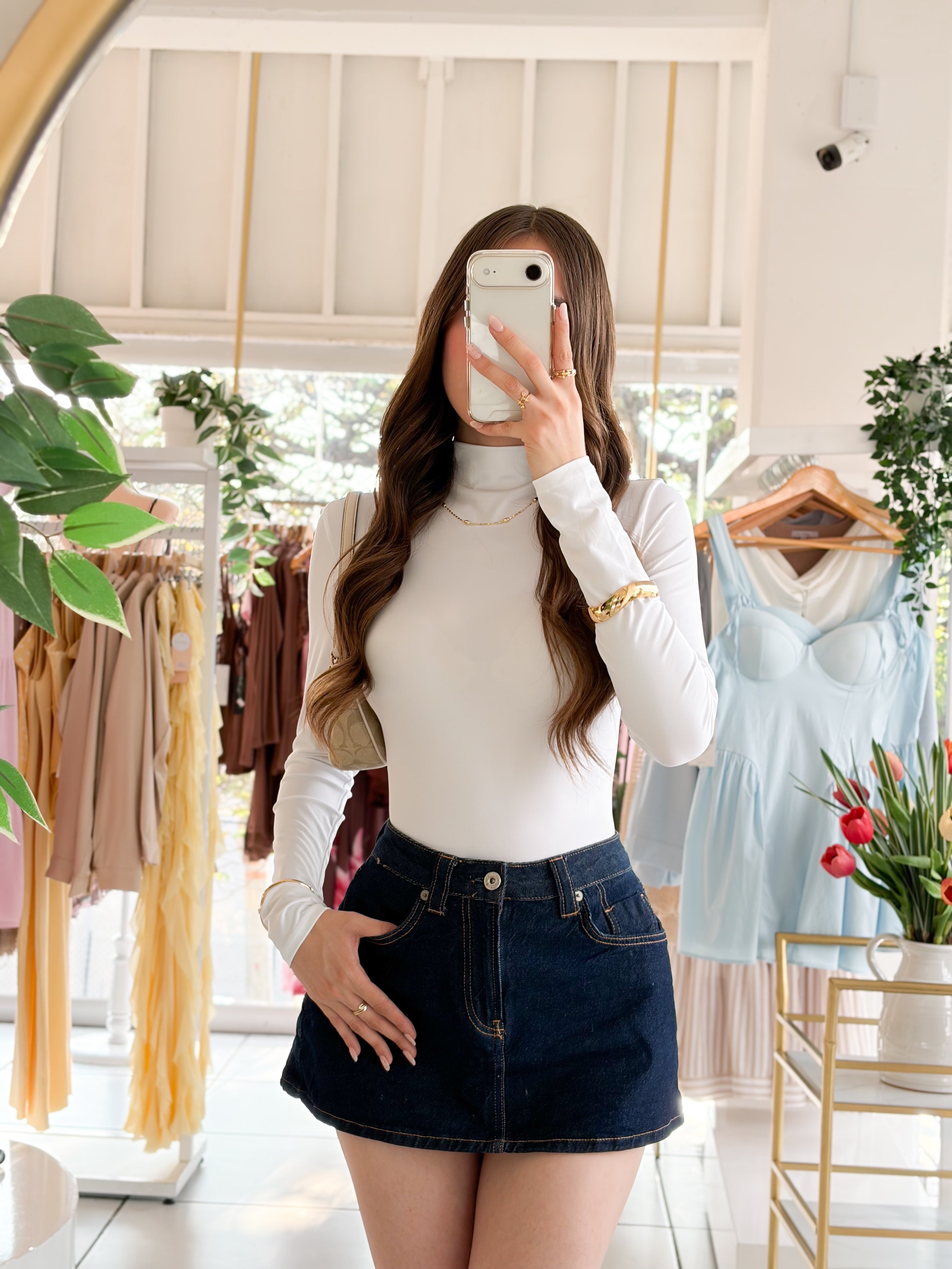 Blusa cuello tortuga