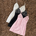 Vestido lentejuela pecho