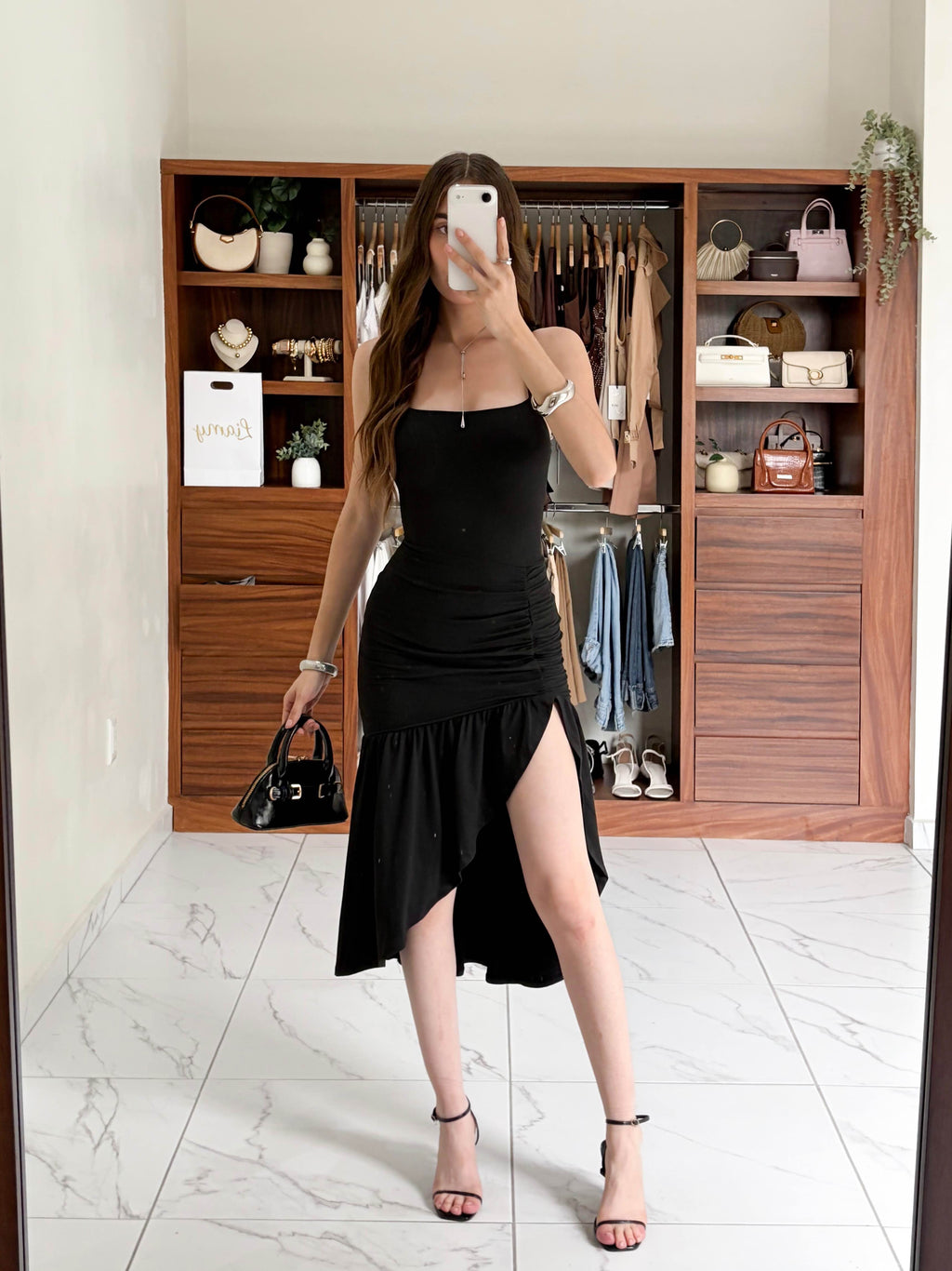Vestido pliegues