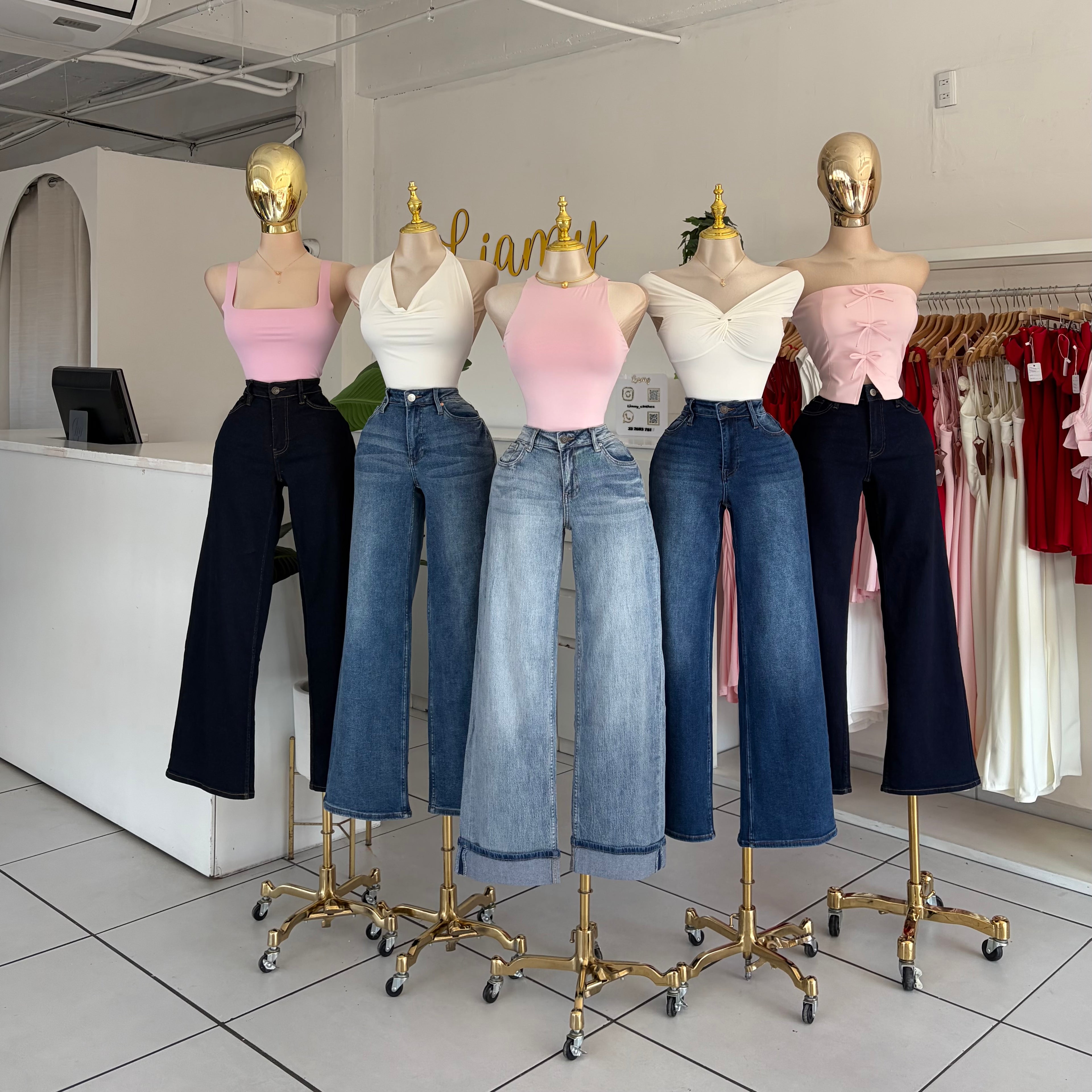 Pantalón de mezclilla