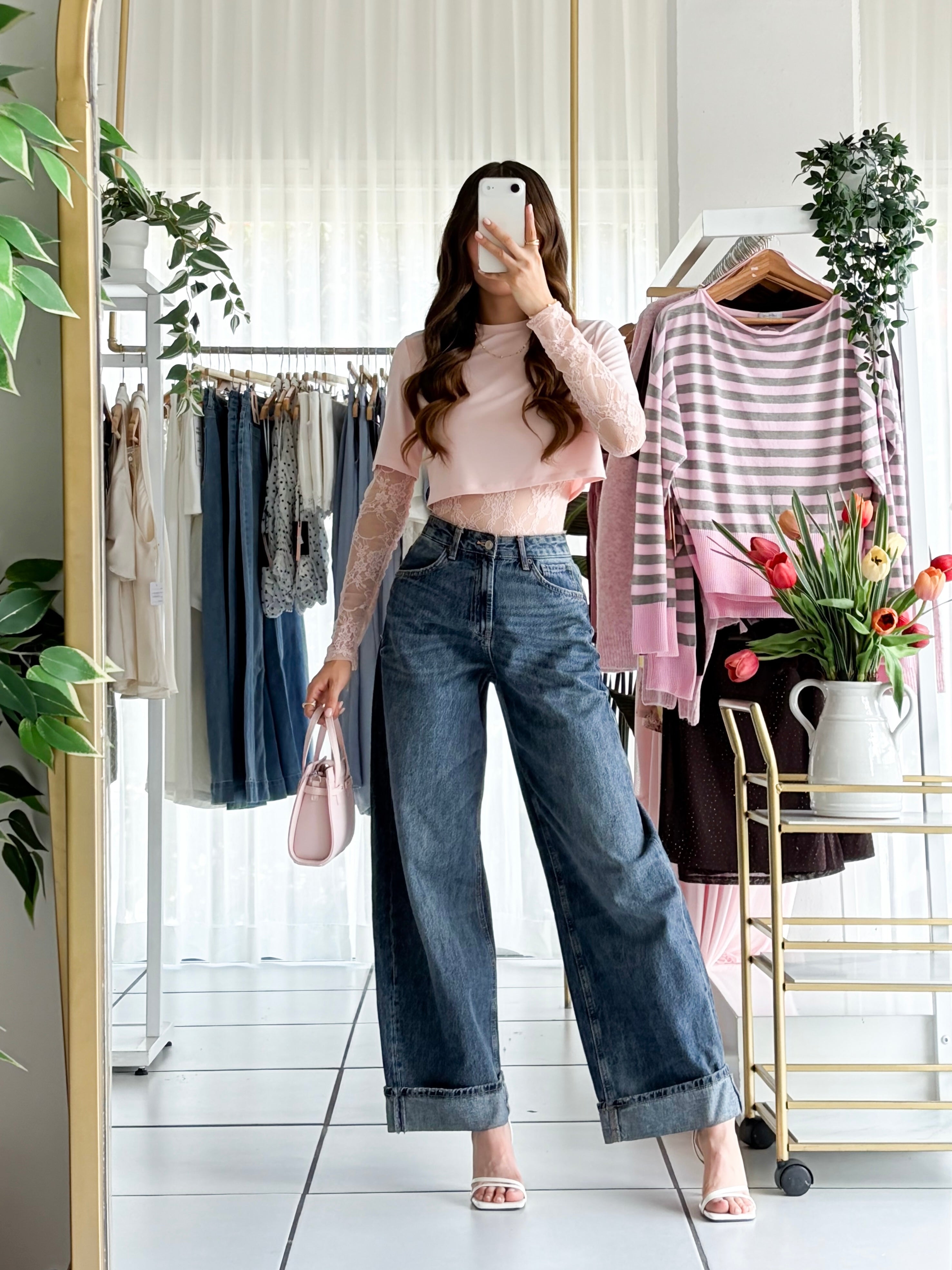 Pantiblusa encaje