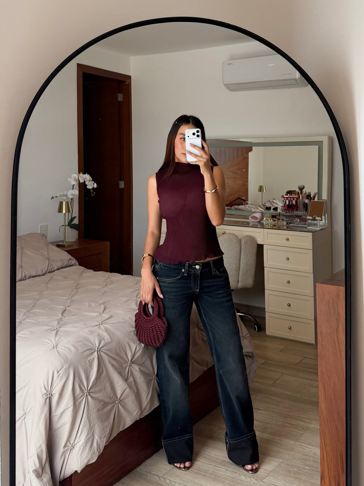 Blusa plisada