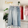 Pantalón mezclilla low rise