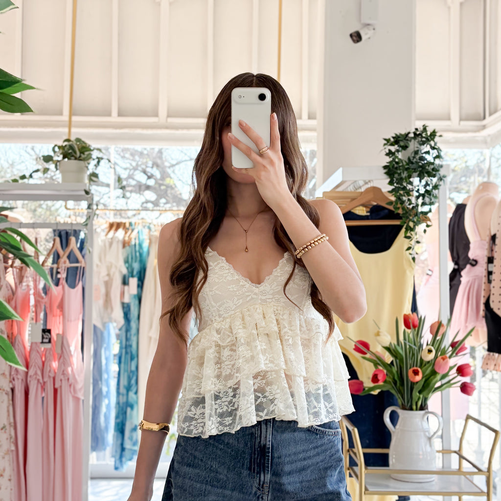 Blusa Olanes encaje