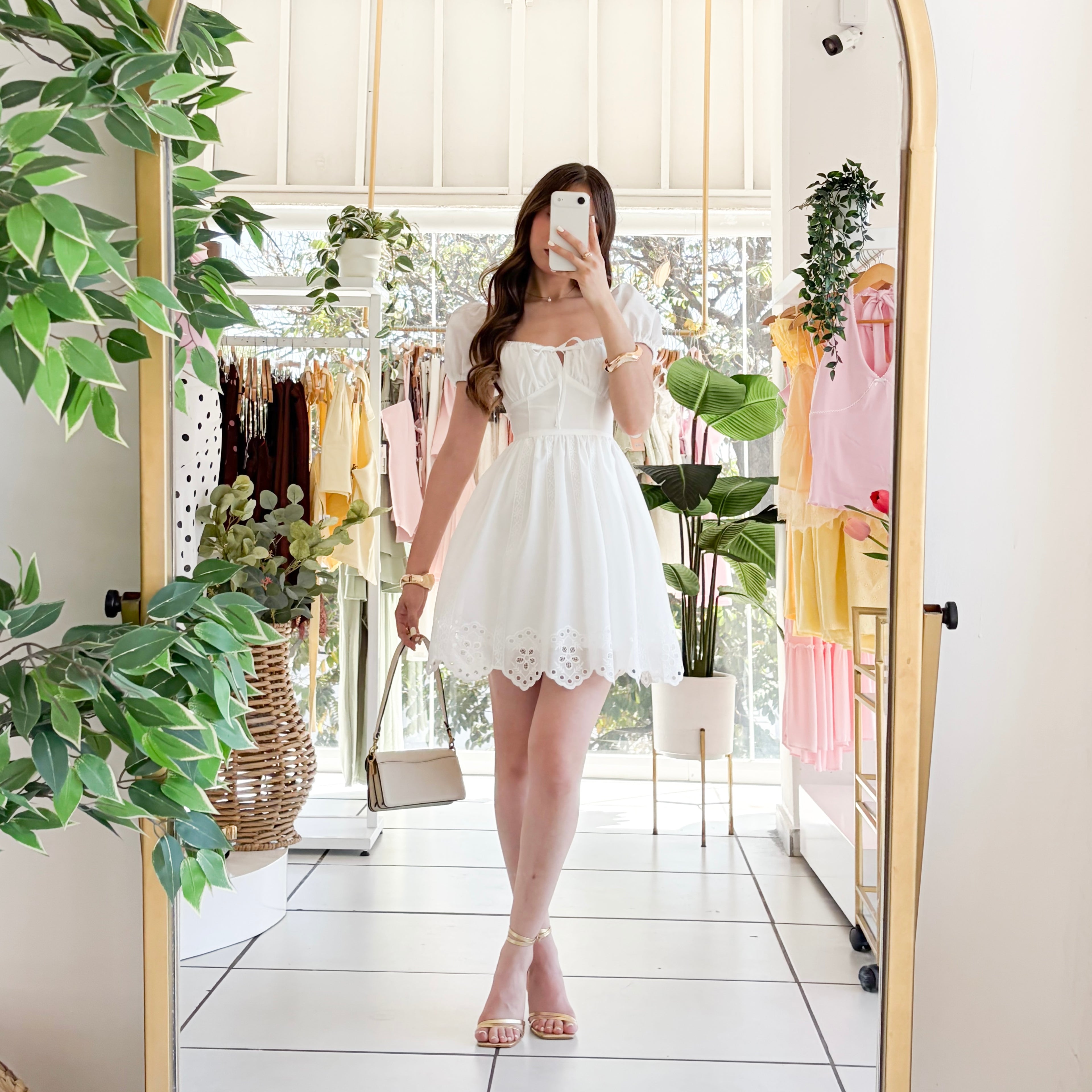 Vestido mangas