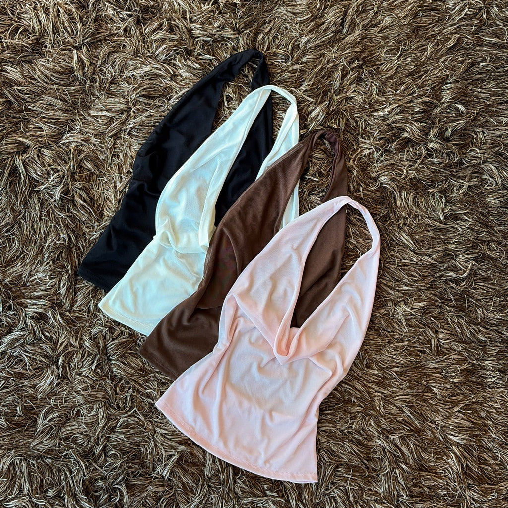 Blusa Mesh  Halter