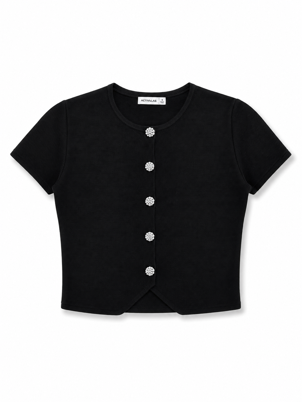 Blusa botones plata