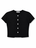 Blusa botones plata