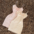 Vestido flores corto