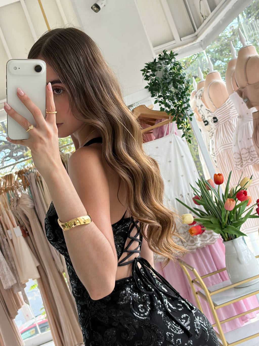 Vestido lentejuelas