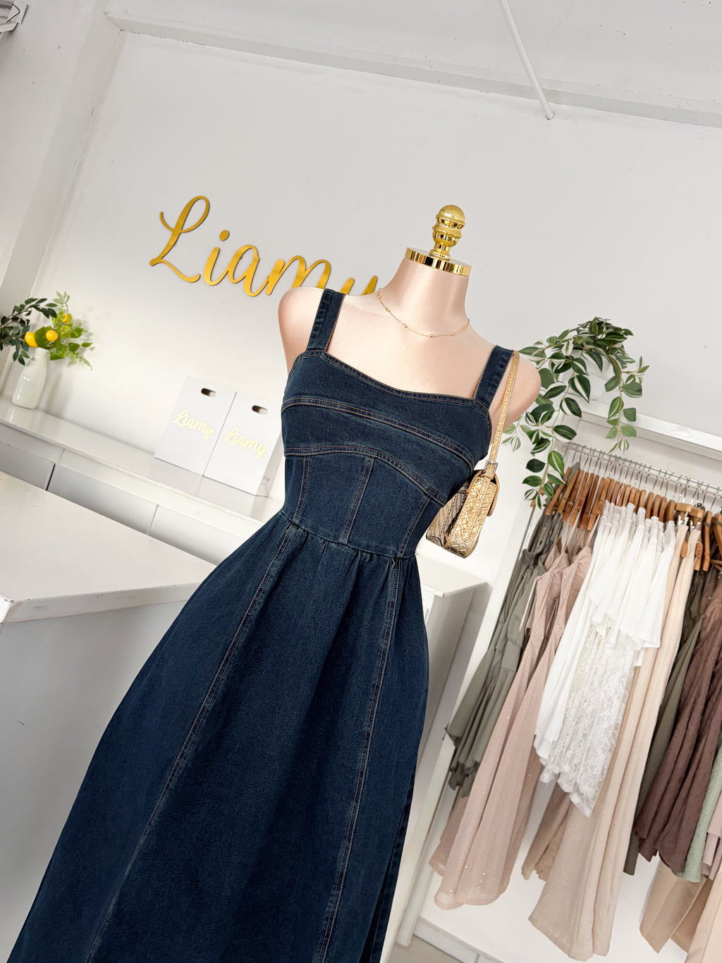 Vestido mezclilla