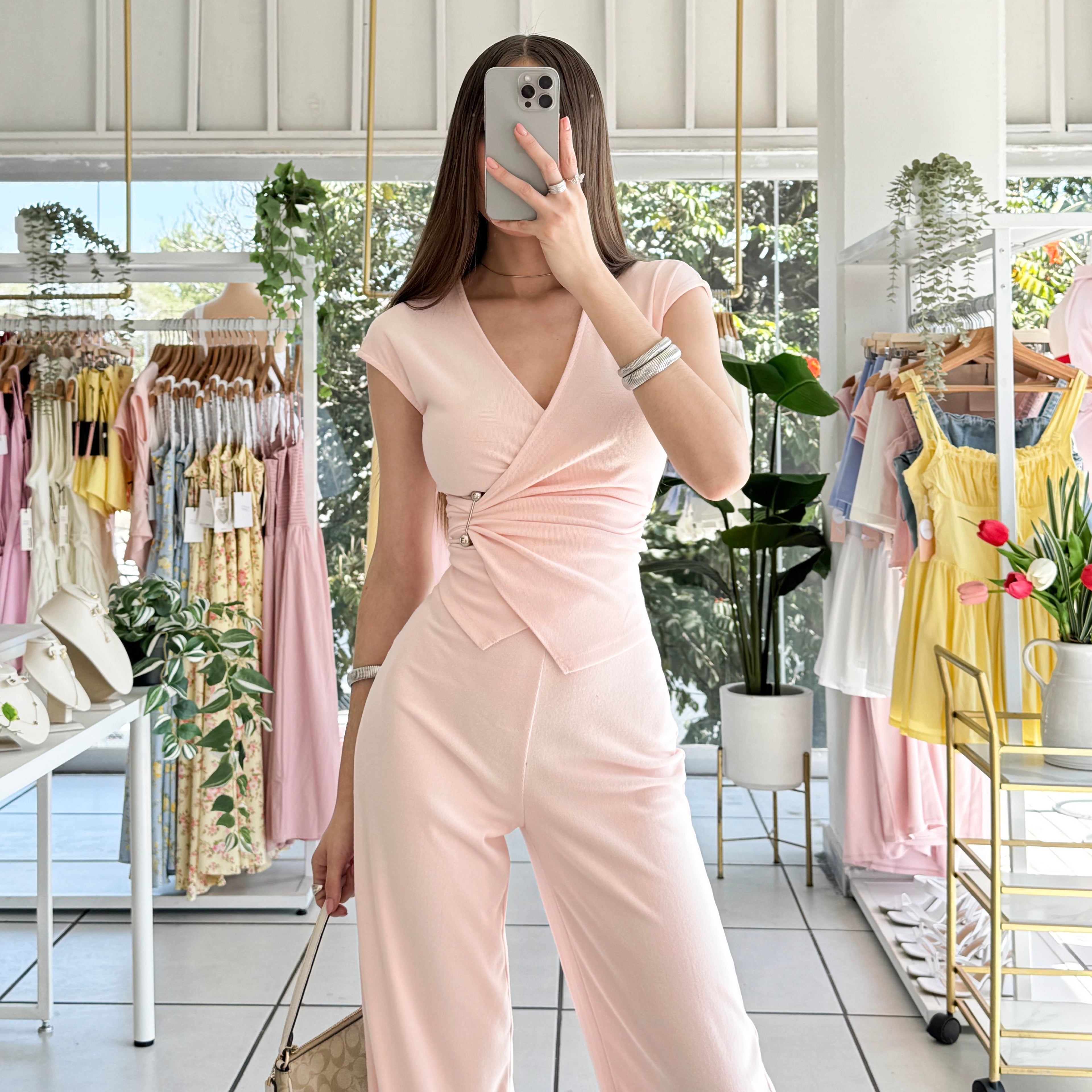 Set blusa con pantalon