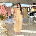 Set boleado blusa vuelo