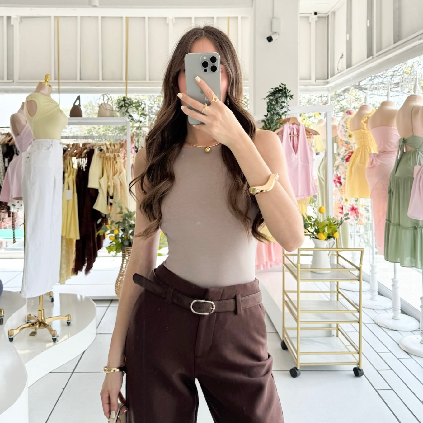 Pantiblusa cuello recto