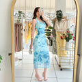 Vestido mesh Halter