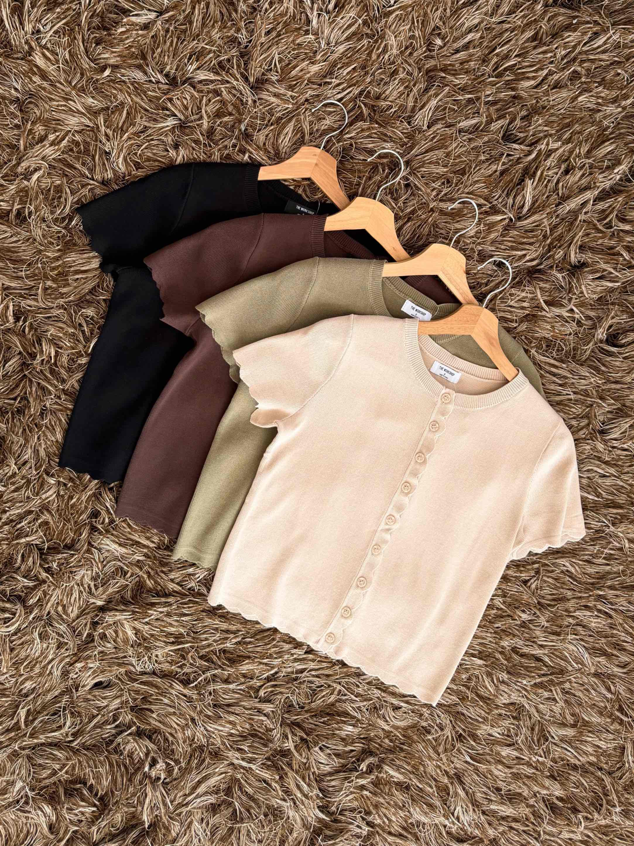 Blusa botones canel