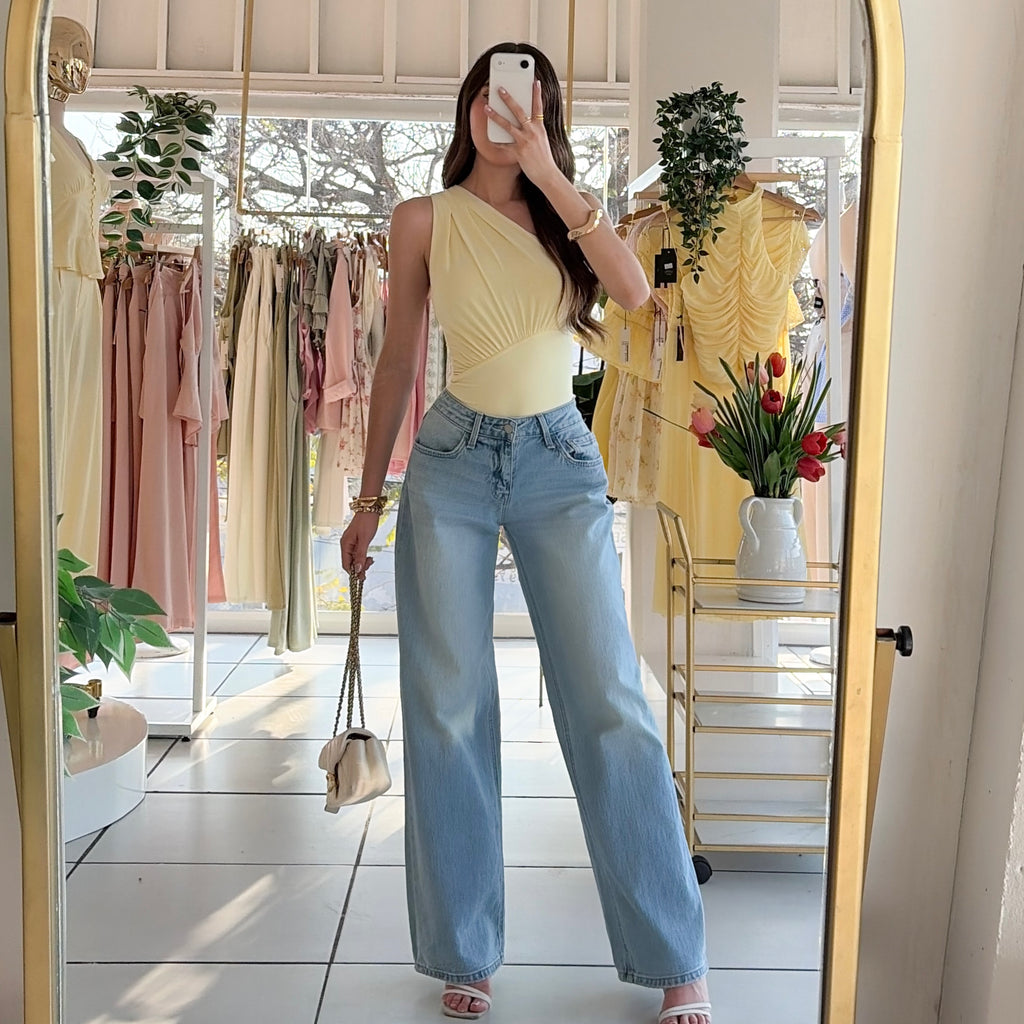 Pantiblusa 1 tirante plizado