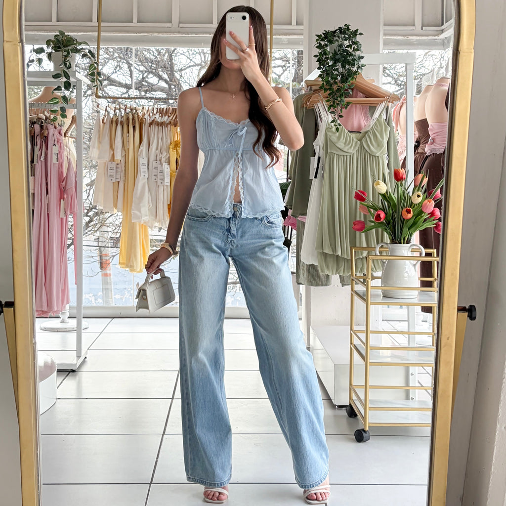Blusa encaje abierta