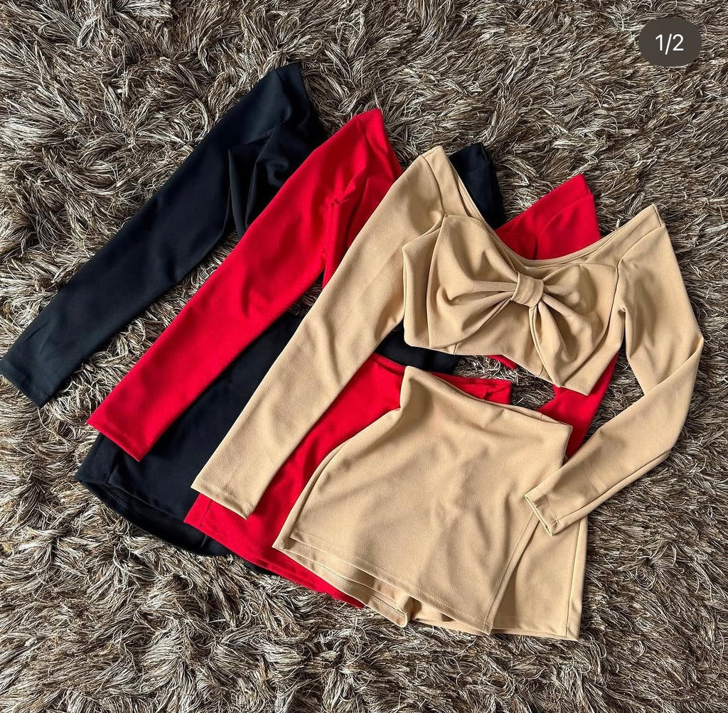 Set moño pecho