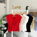 Blusa holgada nudo