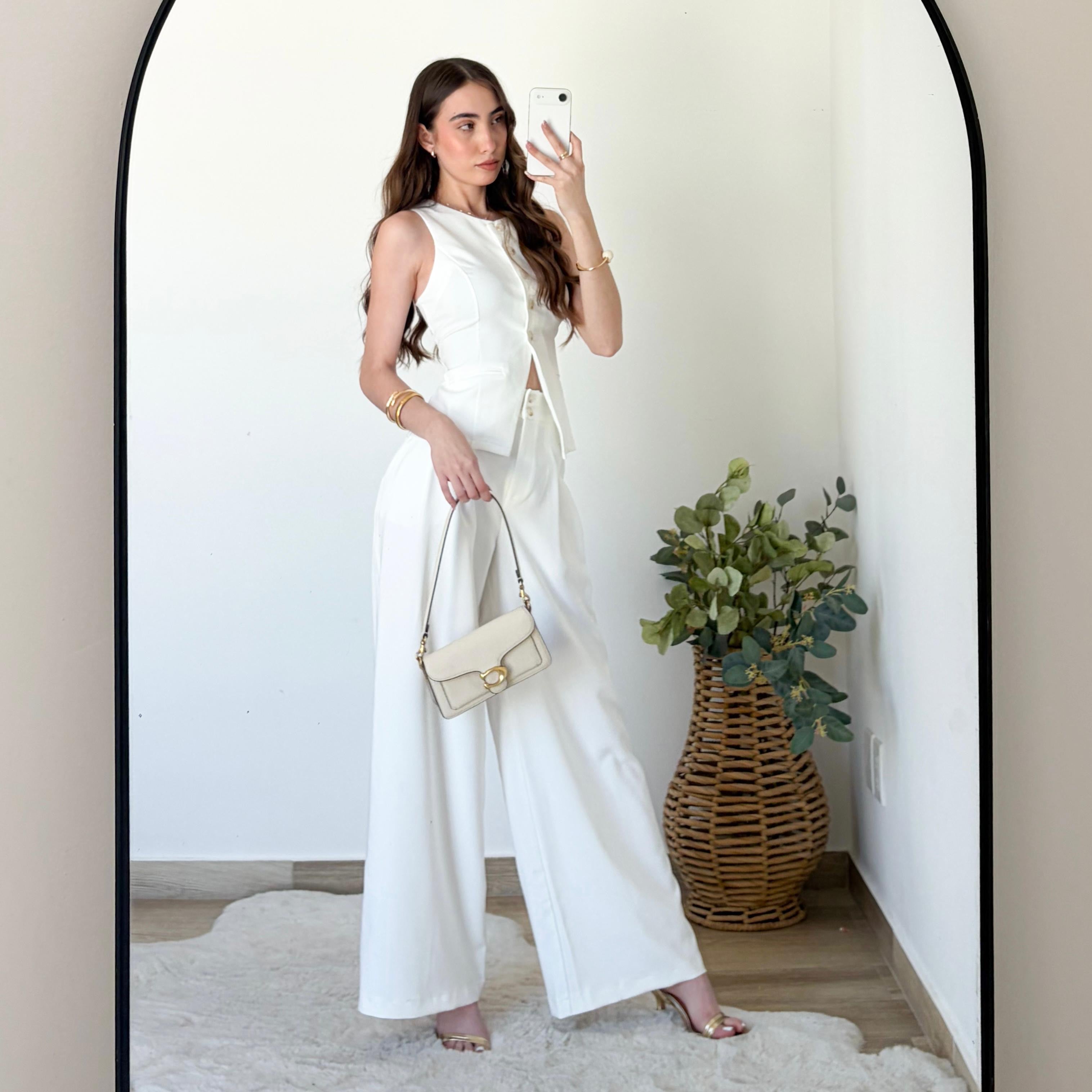 Set de vestir chaleco pantalón